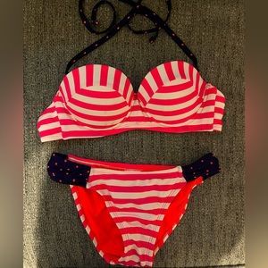 XS two piece bikini swim set.